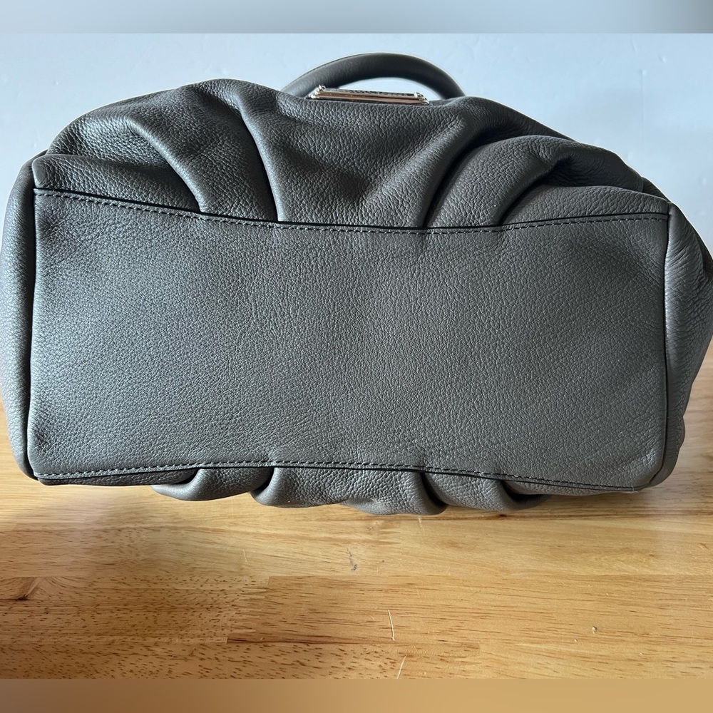 Marc Jacobs Electro Q Fran Dark Gray Silver Hardware Hand and shoulder Bag - Picture 12 of 14